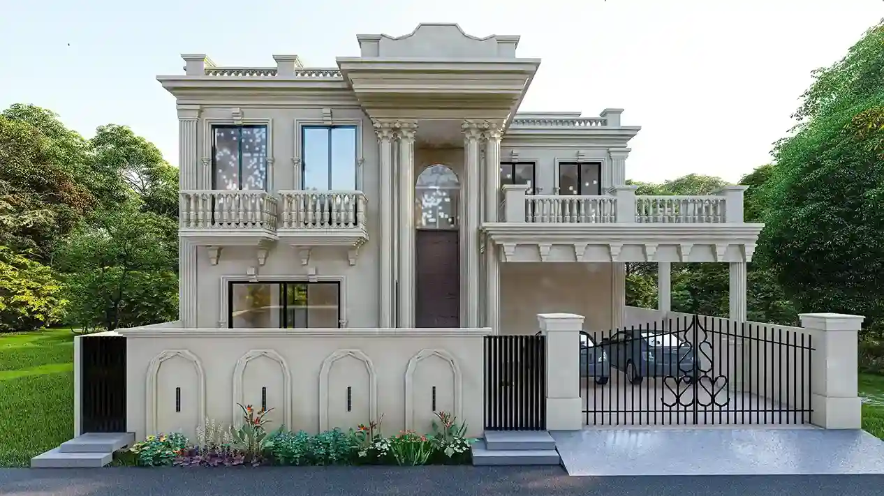 Another angle of Mr. Amjad residence