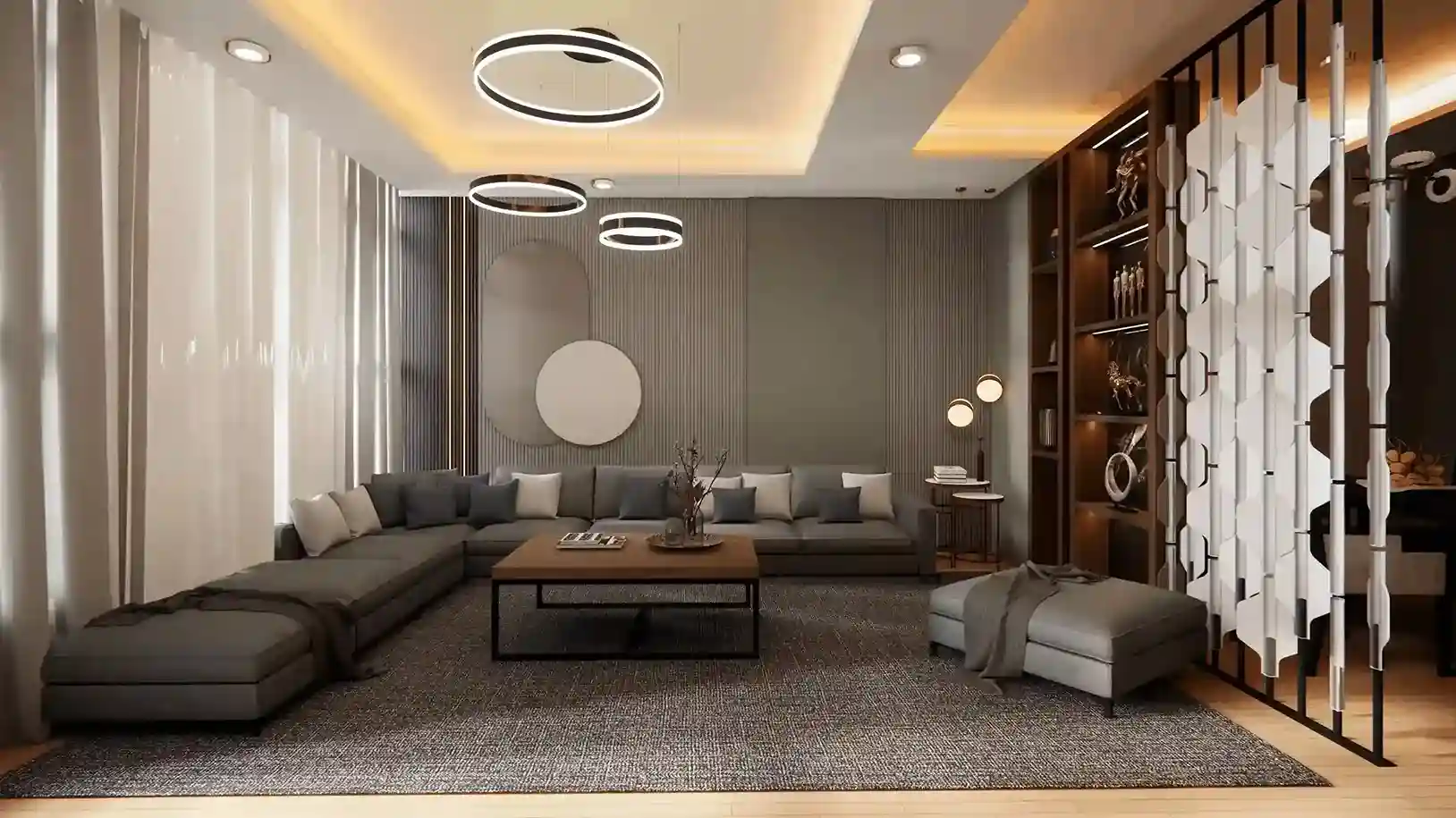 Dining area in Centaurus apartment interior