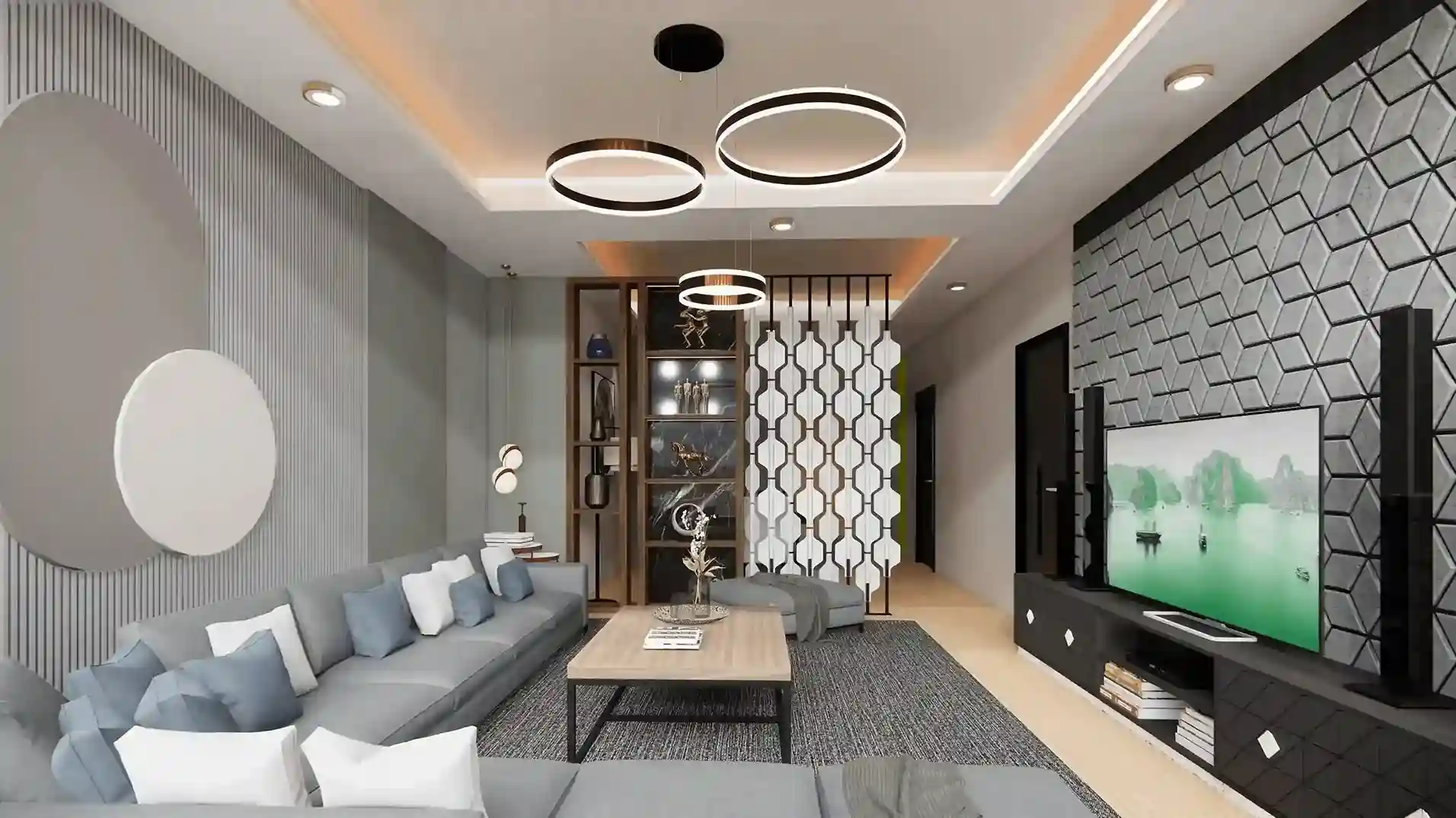 Decor detail in Centaurus apartment interior