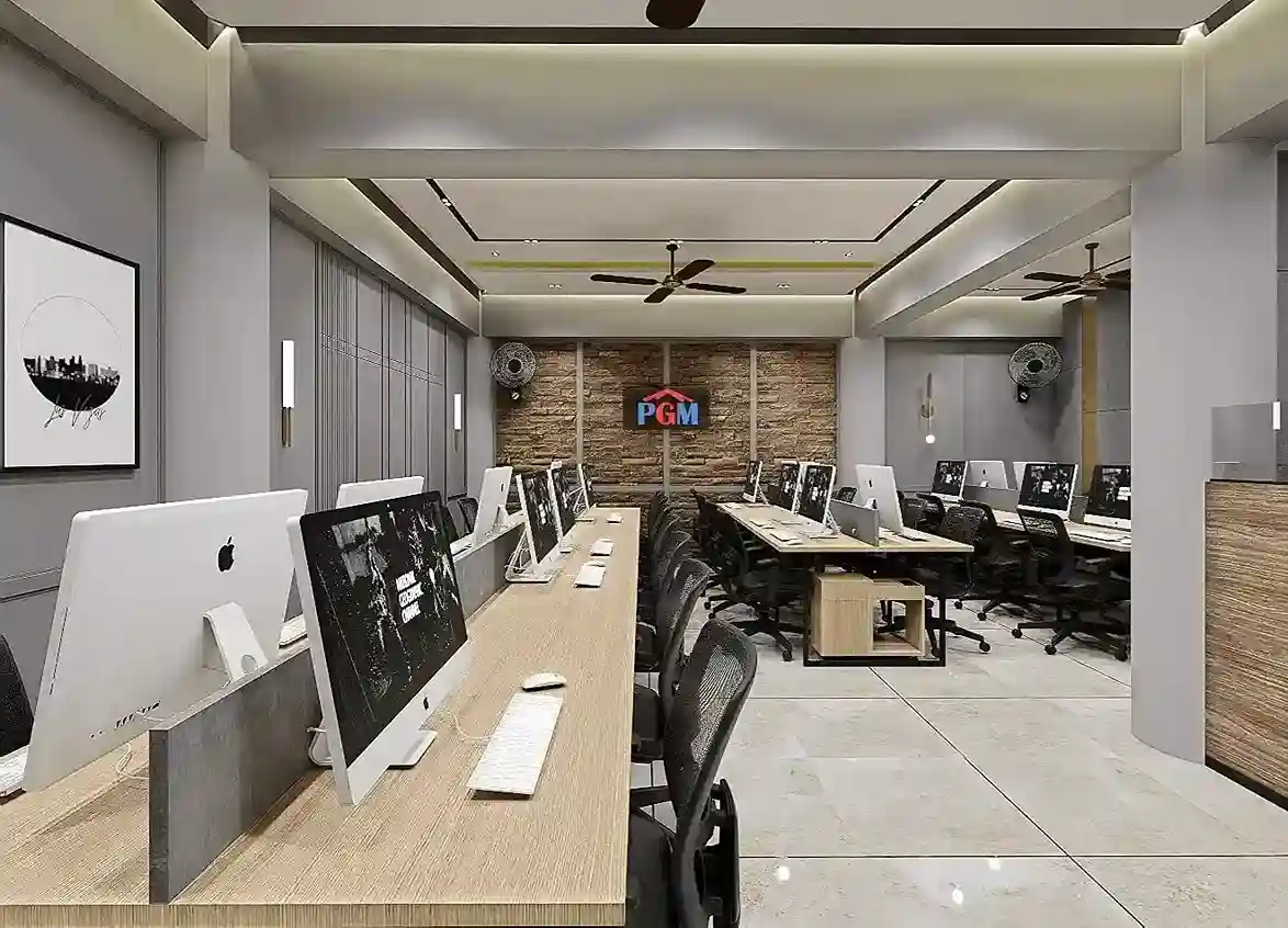 Another view of PGM office interior
